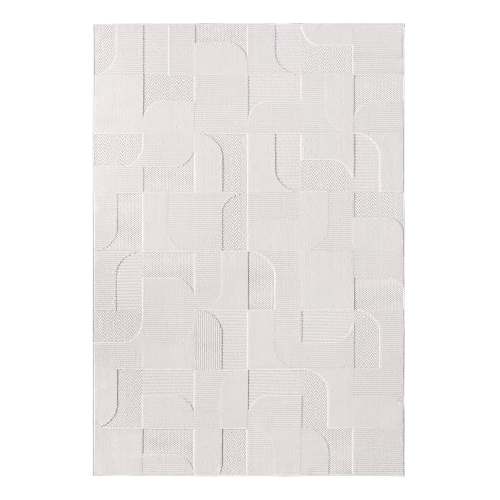 Krémszínű kültéri-beltéri futószőnyeg 80x250 cm Doha 1651 Cream – Ayyildiz Carpets