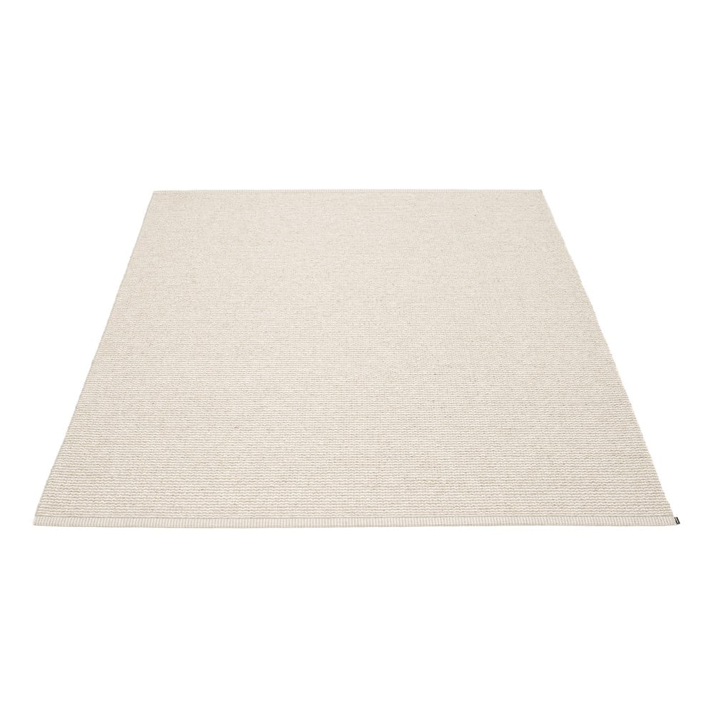 Krémszínű kültéri-beltéri szőnyeg 180x220 cm Mono Linen Vanilla – Pappelina
