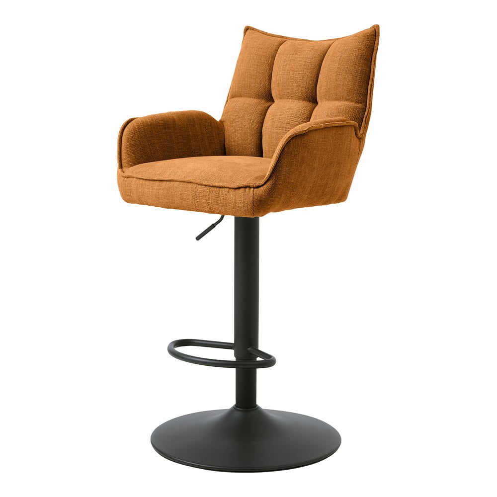 Narancssárga állítható magasságú bárszék szett 2 db-os Marilla – Unique Furniture