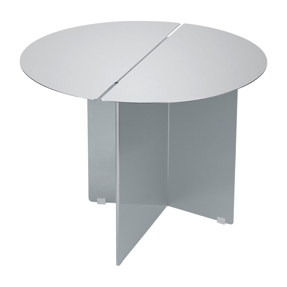 Rozsdamentes acél kerek tárolóasztal ø 50 cm Oru – Blomus