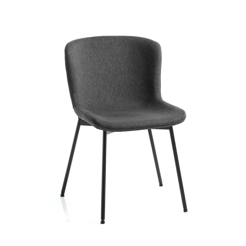 Sötétszürke étkezőszék szett 2 db-os Snug – Tomasucci