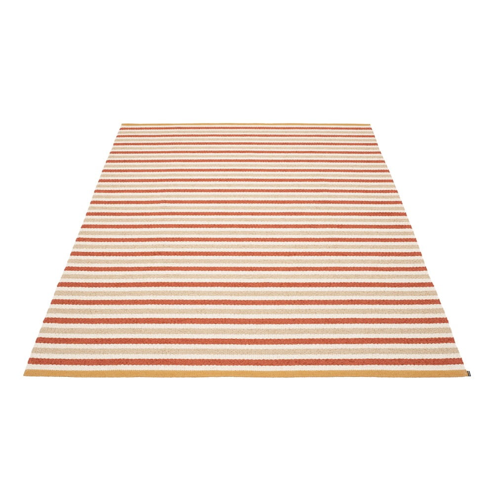 Téglavörös-krémszínű kültéri-beltéri szőnyeg 180x260 cm Teo Brick – Pappelina