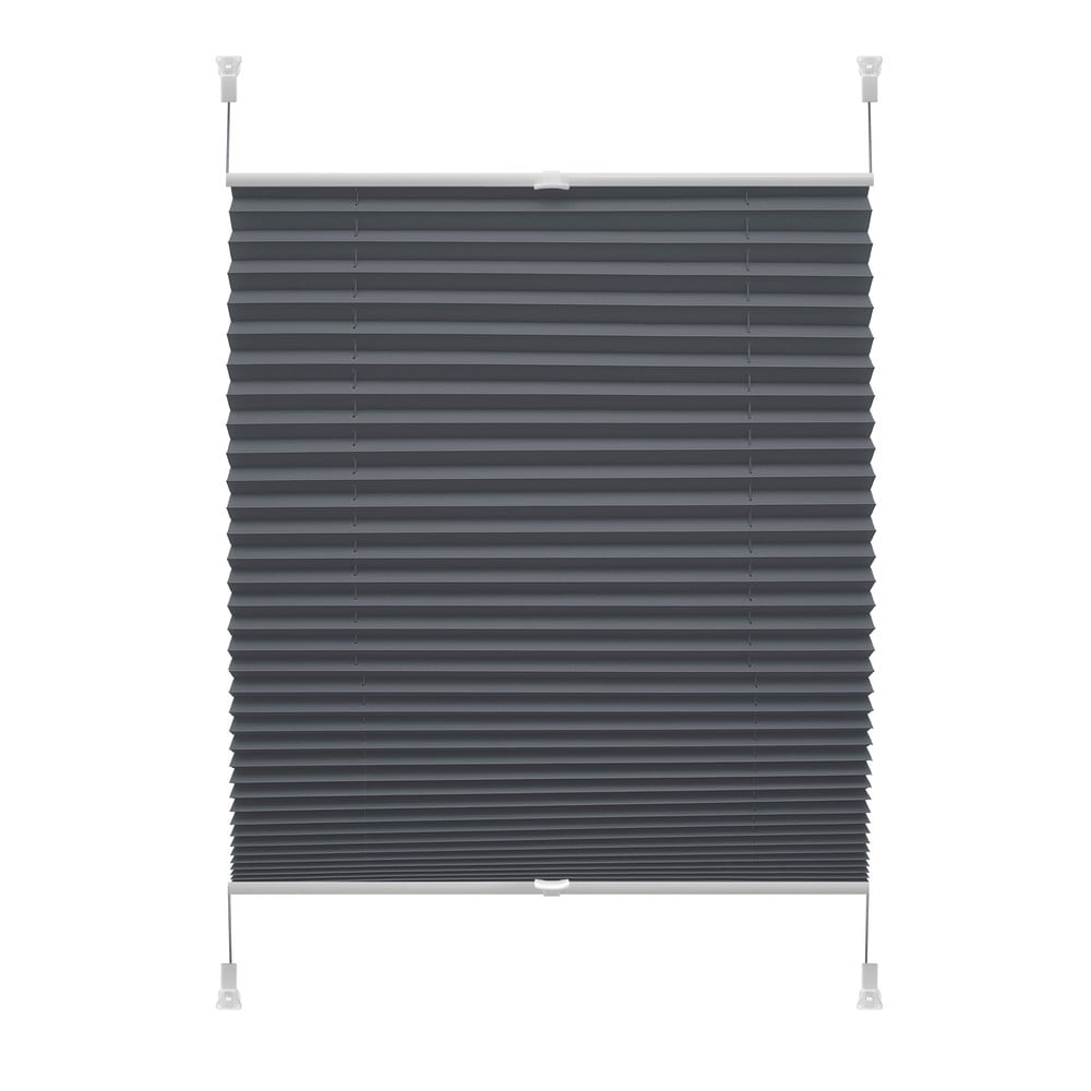 Antracitszürke roló 57x150 cm Plisé Verona – Gardinia