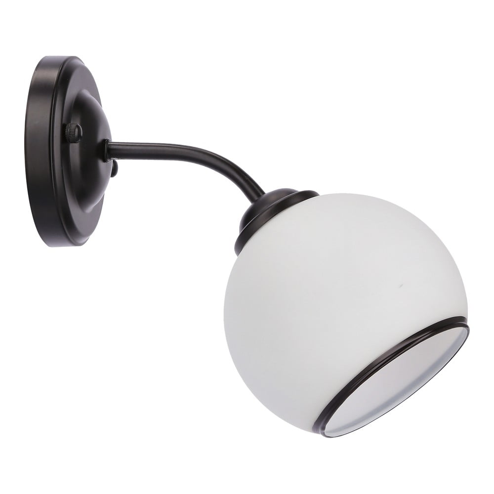Fekete-fehér fali lámpa Marinen – Candellux Lighting