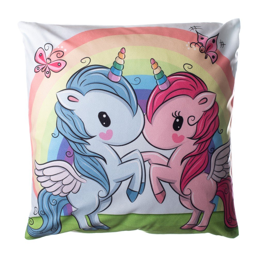 Gyerek párna 45x45 cm Unicorn – JAHU collections