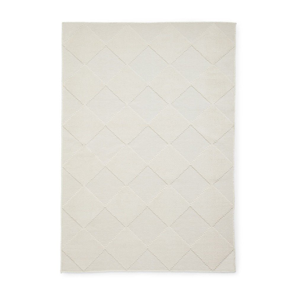 Krémszínű mosható szőnyeg 120x170 cm Lyna Cream – Think Rugs