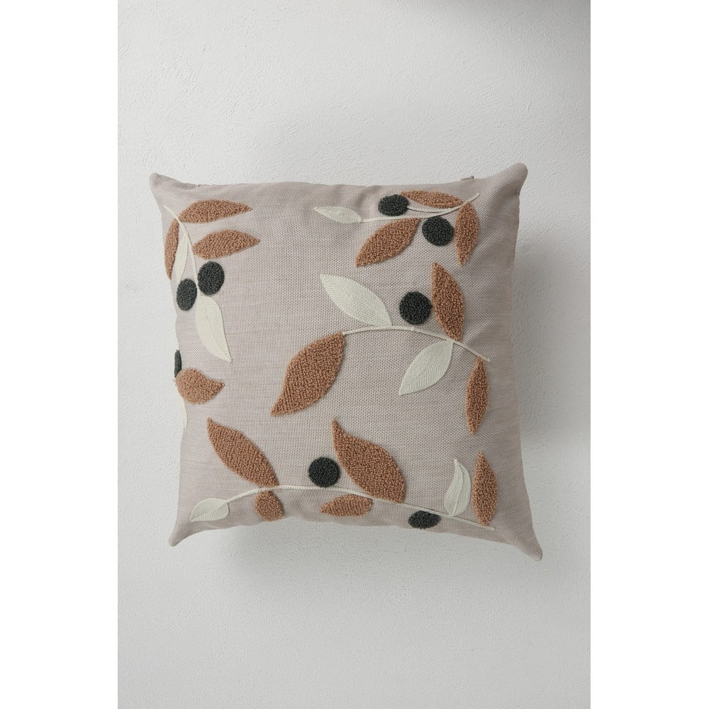 Len díszpárna 43x43 cm Sonbahar – Mioli Decor