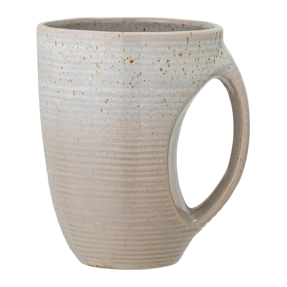Szürke agyagkerámia bögre 550 ml Taupe – Bloomingville