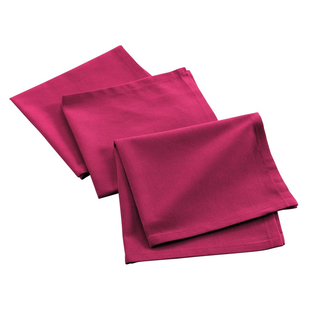 Textil szalvéta szett 3 db-os 40x40 cm Mistral – douceur d'intérieur
