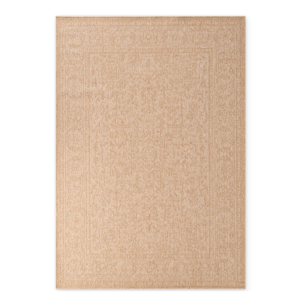 Bézs-elefántcsont színű kültéri-beltéri szőnyeg 200x290 cm Duet Kona – NORTHRUGS