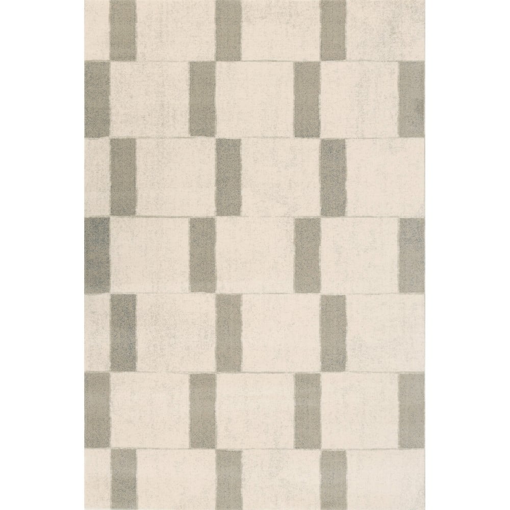 Bézs gyapjú szőnyeg 160x240 cm Agnus Pavement – Agnella