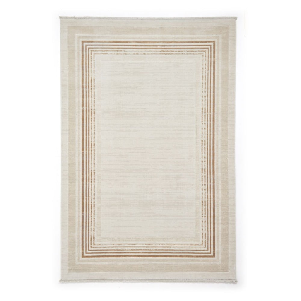 Bézs-krémszínű szőnyeg 120x170 cm Mirage Cream – Think Rugs