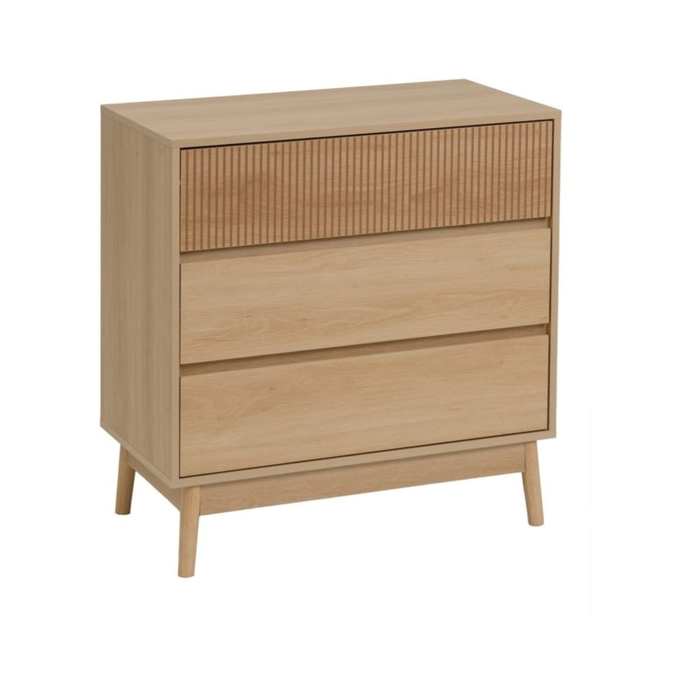 Natúr színű komód 80x80x40 cm Naroa – Casa Selección