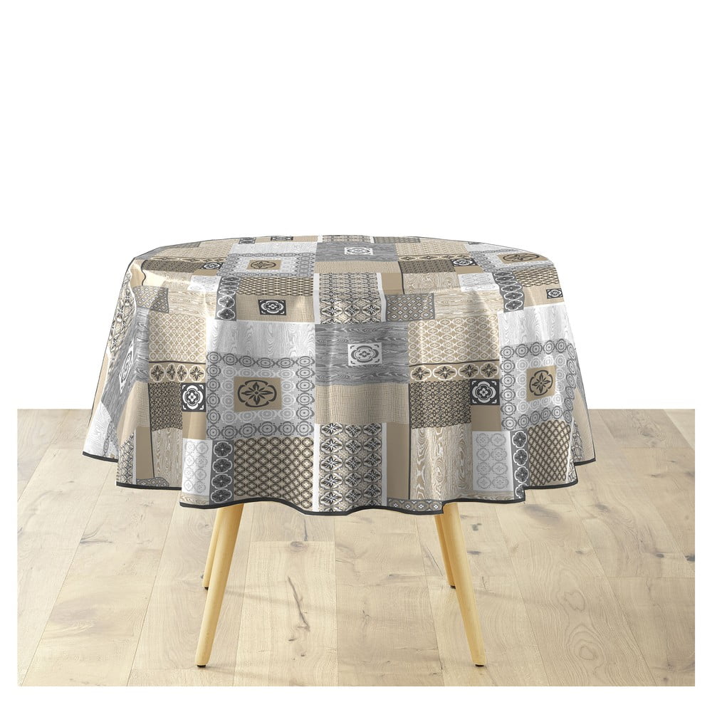 PVC lemosható asztalterítő ø 160 cm Costa – douceur d'intérieur