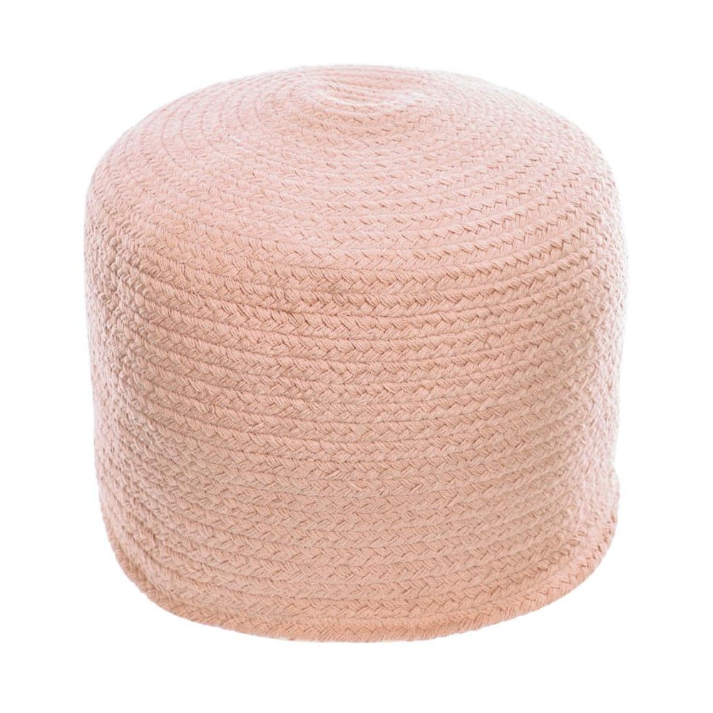 Rózsaszín puff Daiana – Kave Home