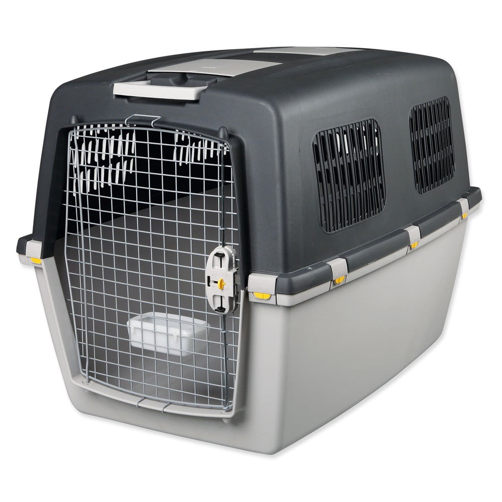 Szürke állathordozó kisállatoknak 104x73 cm  Trixie Gulliver 7 L – Plaček Pet Products