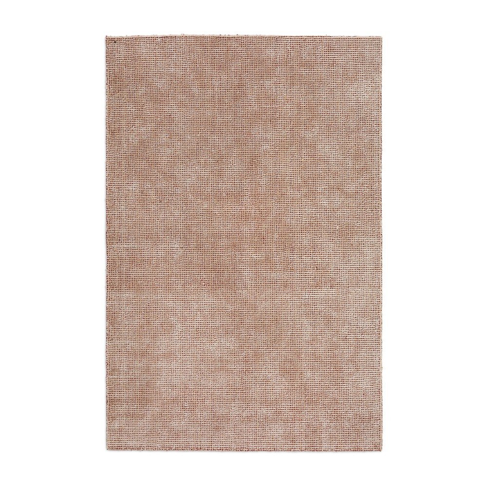 Terrakotta színű kézi szövésű viszkóz szőnyeg 160x230 cm Elvan – Kave Home