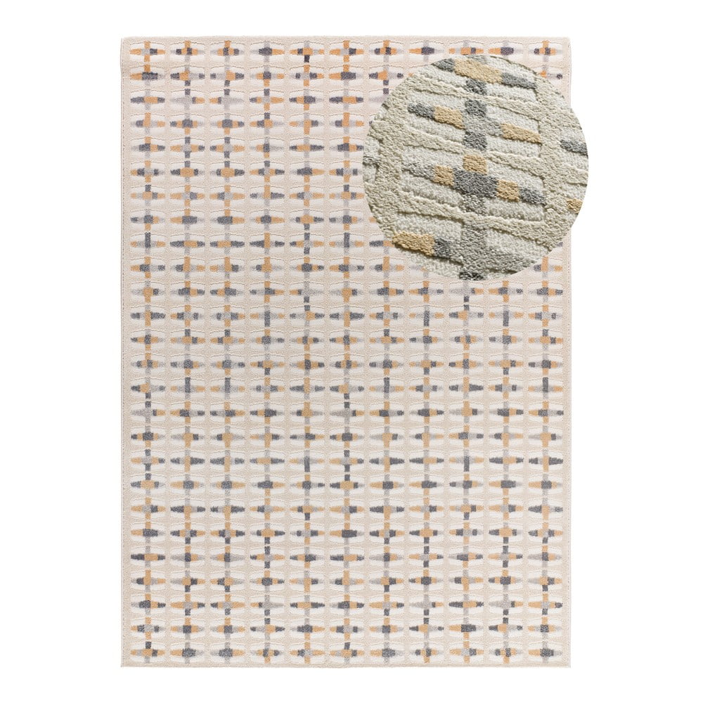 Elefántcsont színű szőnyeg 200x290 cm Baresa – Universal