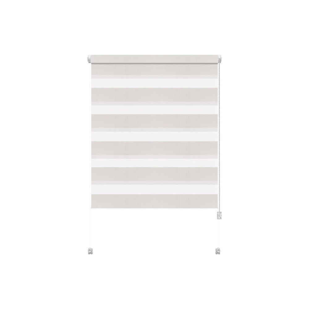 Fehér nappali-éjszakai roló 97x150 cm Zebra – Gardinia