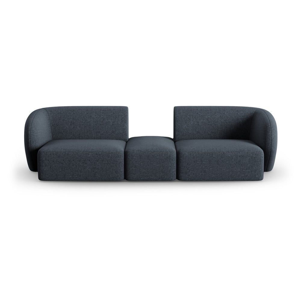 Kék zsenília kanapé 246 cm Paolo – Milo Casa