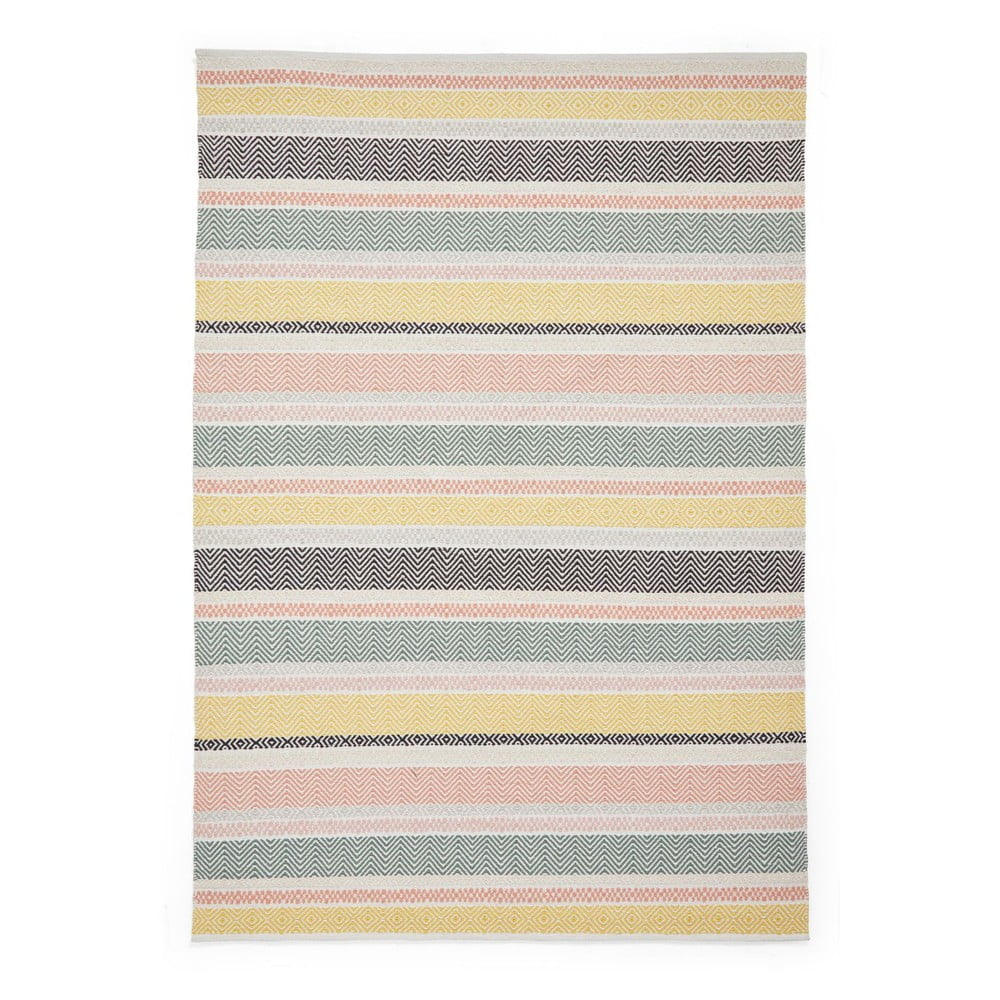Kézi szövésű pamut szőnyeg 80x150 cm Cascade Pastel Multi – Think Rugs