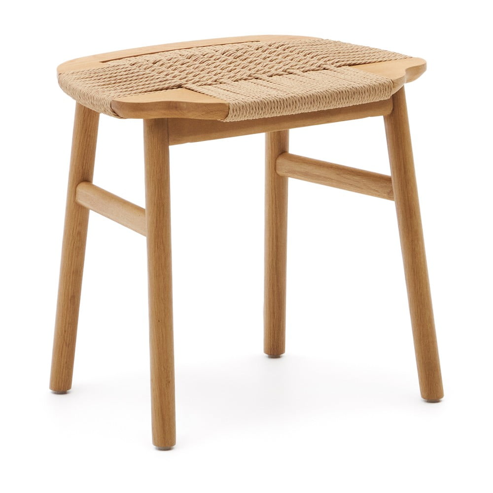 Natúr színű ülőke Enit – Kave Home