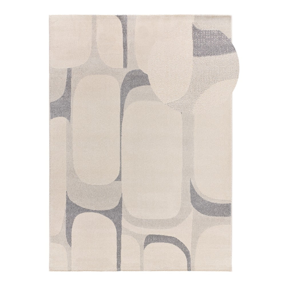 Világosszürke-krémszínű szőnyeg 200x290 cm Porto – Universal