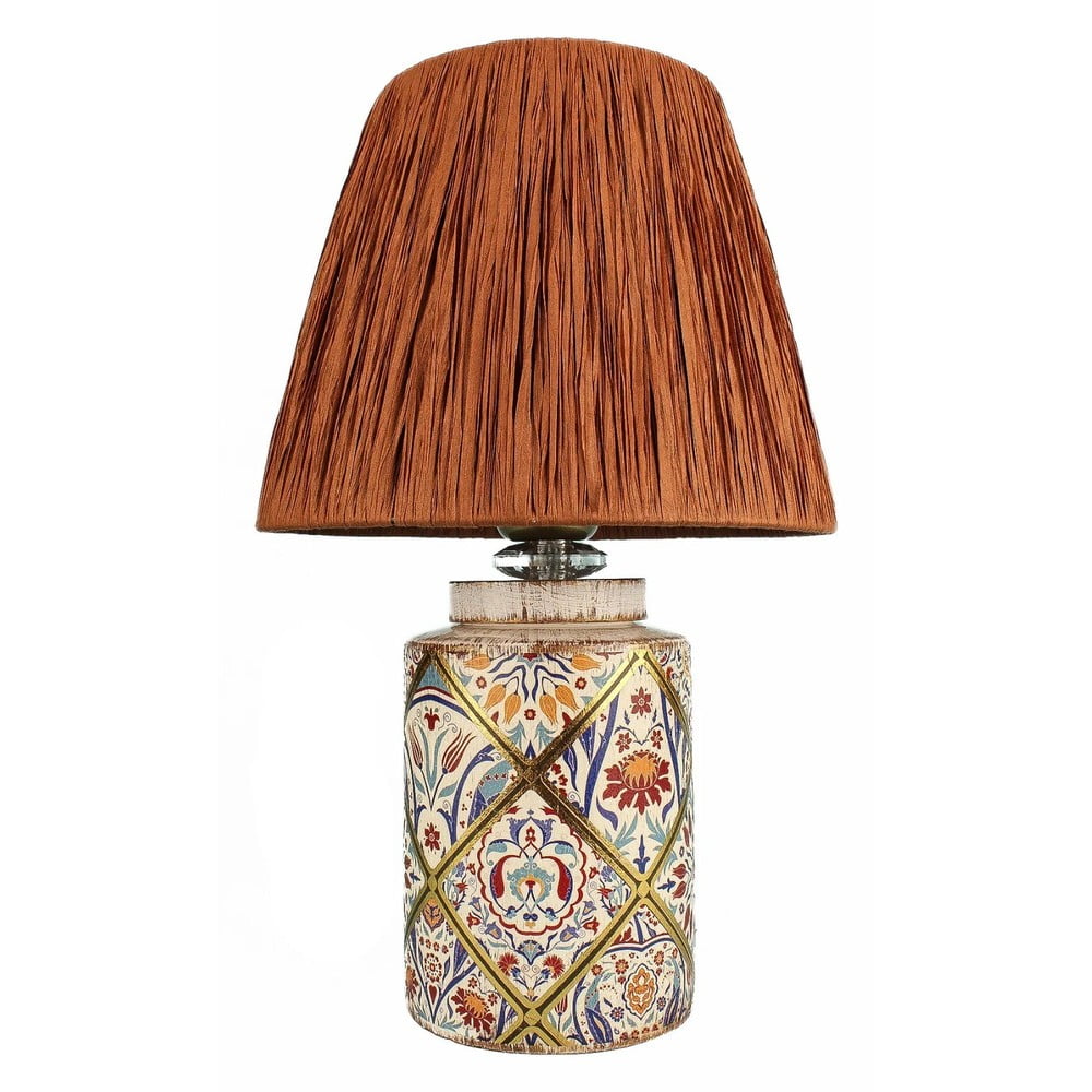 Barna asztali lámpa (magasság 40 cm) Alev – Opviq lights