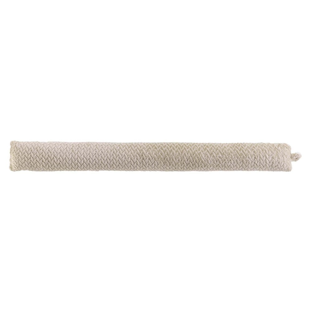Bézs huzatfogó párna 10x80 cm Flanela – douceur d'intérieur