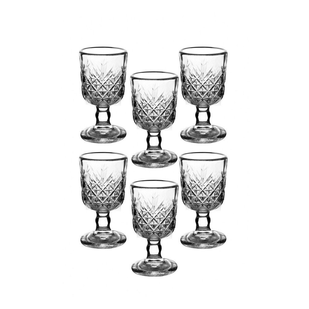Boros pohár szett 6 db-os 50 ml – Hermia