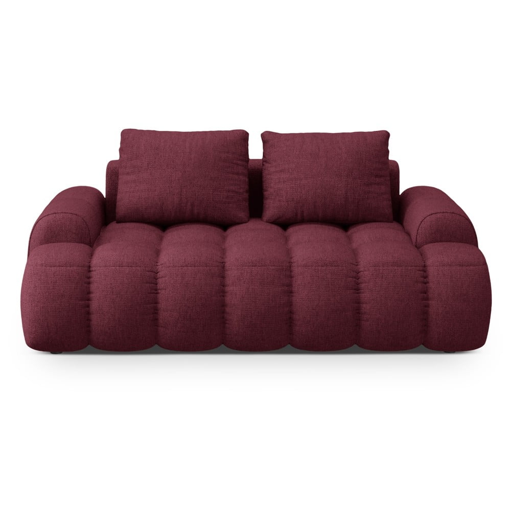 Borvörös kanapé 175 cm Linz – Cosmopolitan Design