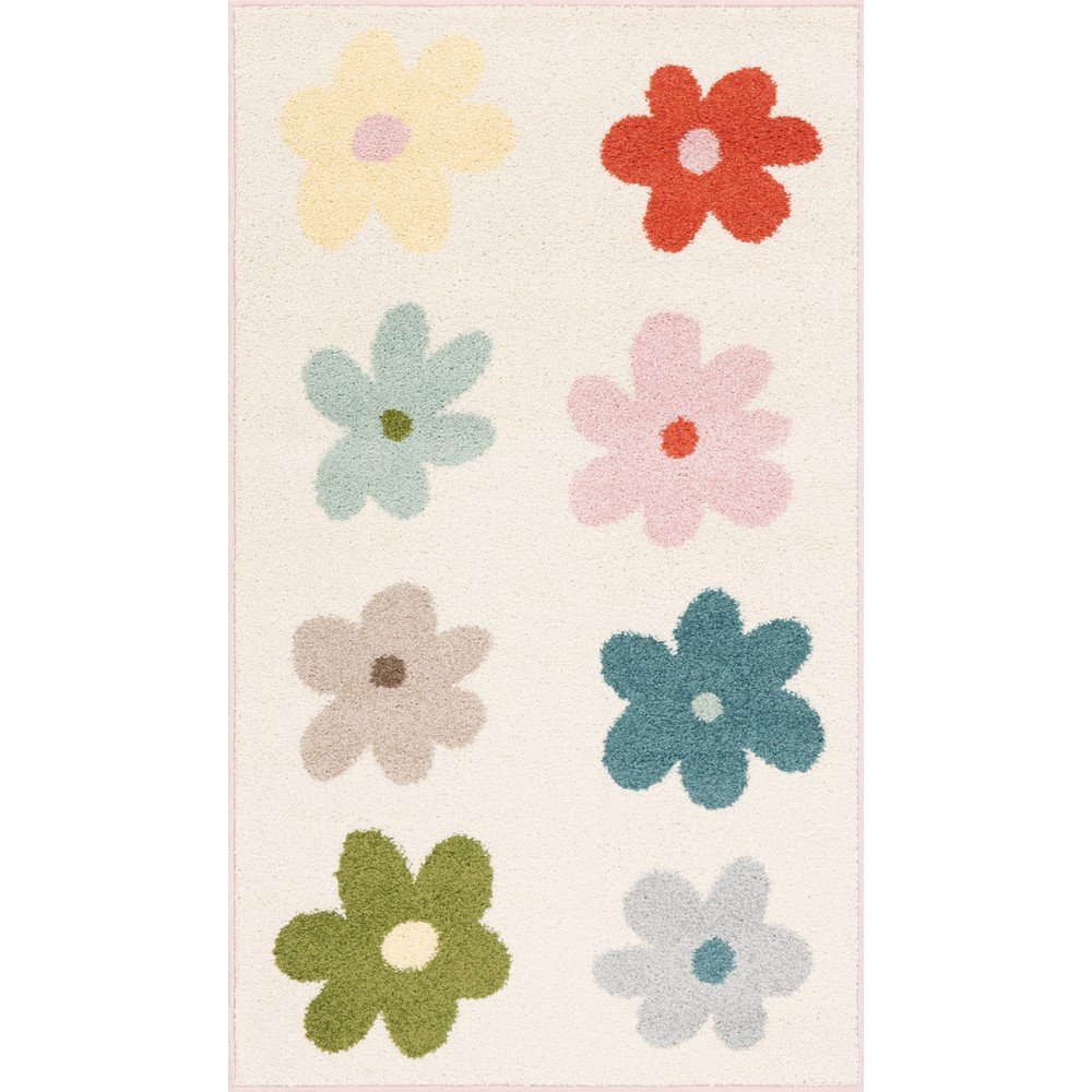 Elefántcsont színű gyerek szőnyeg 120x170 cm Dazzy Cream – FD