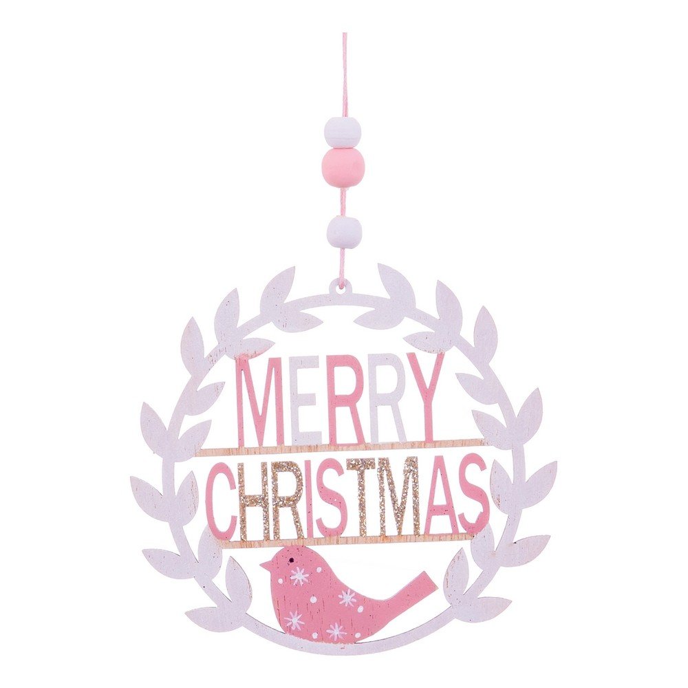 Fa karácsonyi függődísz Merry Christmas – Casa Selección