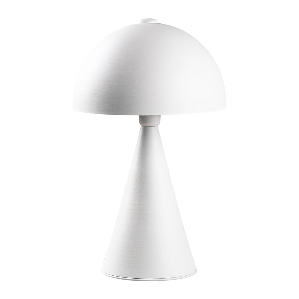 Fehér asztali lámpa fém búrával (magasság 52 cm) Dodo – Opviq lights
