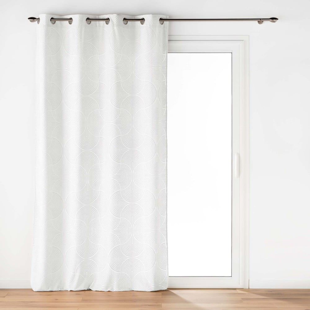 Fehér bársony függöny 135x260 cm Eva – douceur d'intérieur