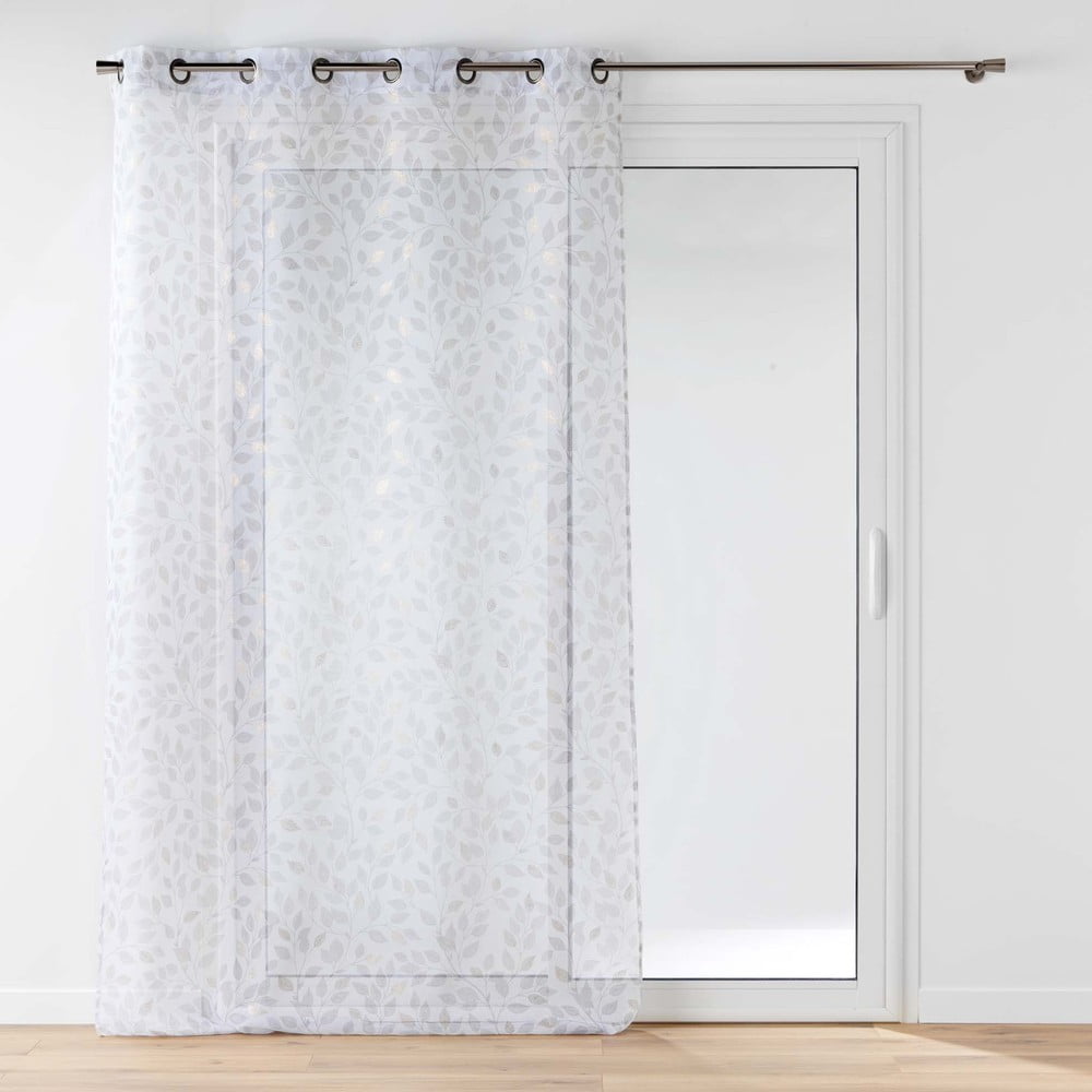 Fehér voile fényáteresztő függöny 140x280 cm Duchesse – douceur d'intérieur