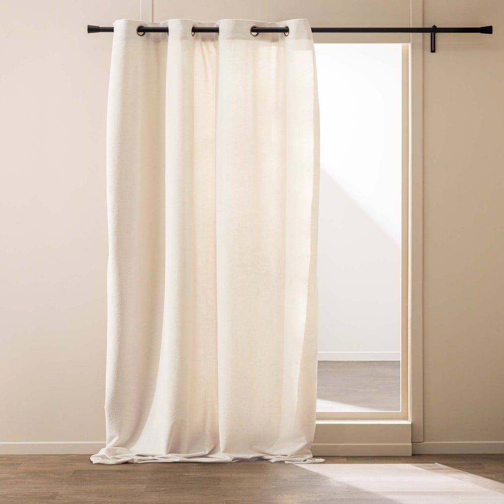 Krémszínű buklé függöny 140x260 cm Winona – douceur d'intérieur
