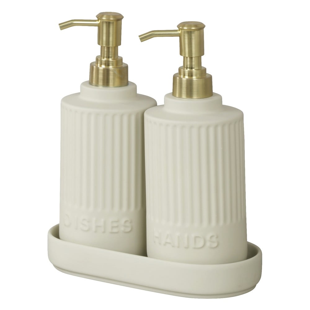 Krémszínű kerámia mosogatóeszköz tartó Heidi – Wenko