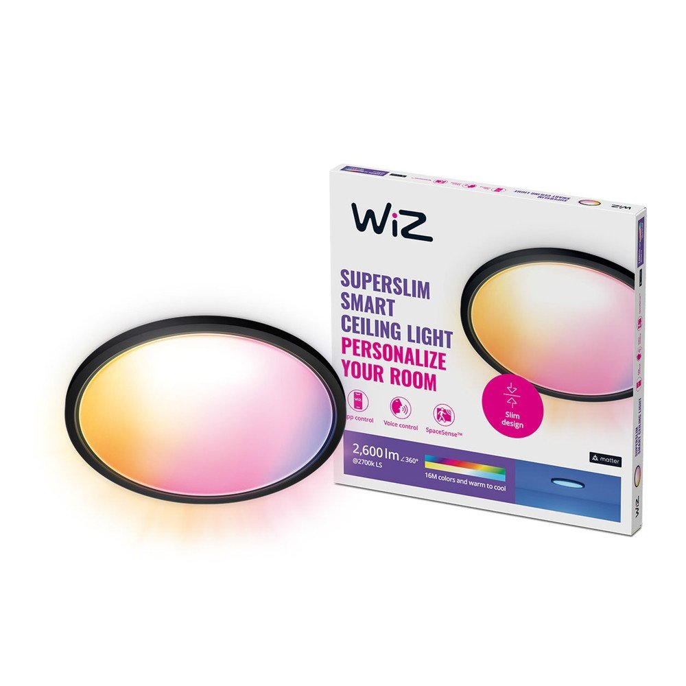 LED okos mennyezeti lámpa 22 W SuperSlim – WiZ