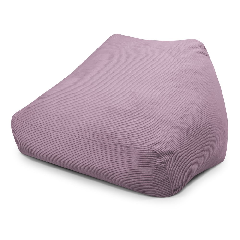 Lila kordbársony babzsákfotel Sofa Snug – SLOWDOWN