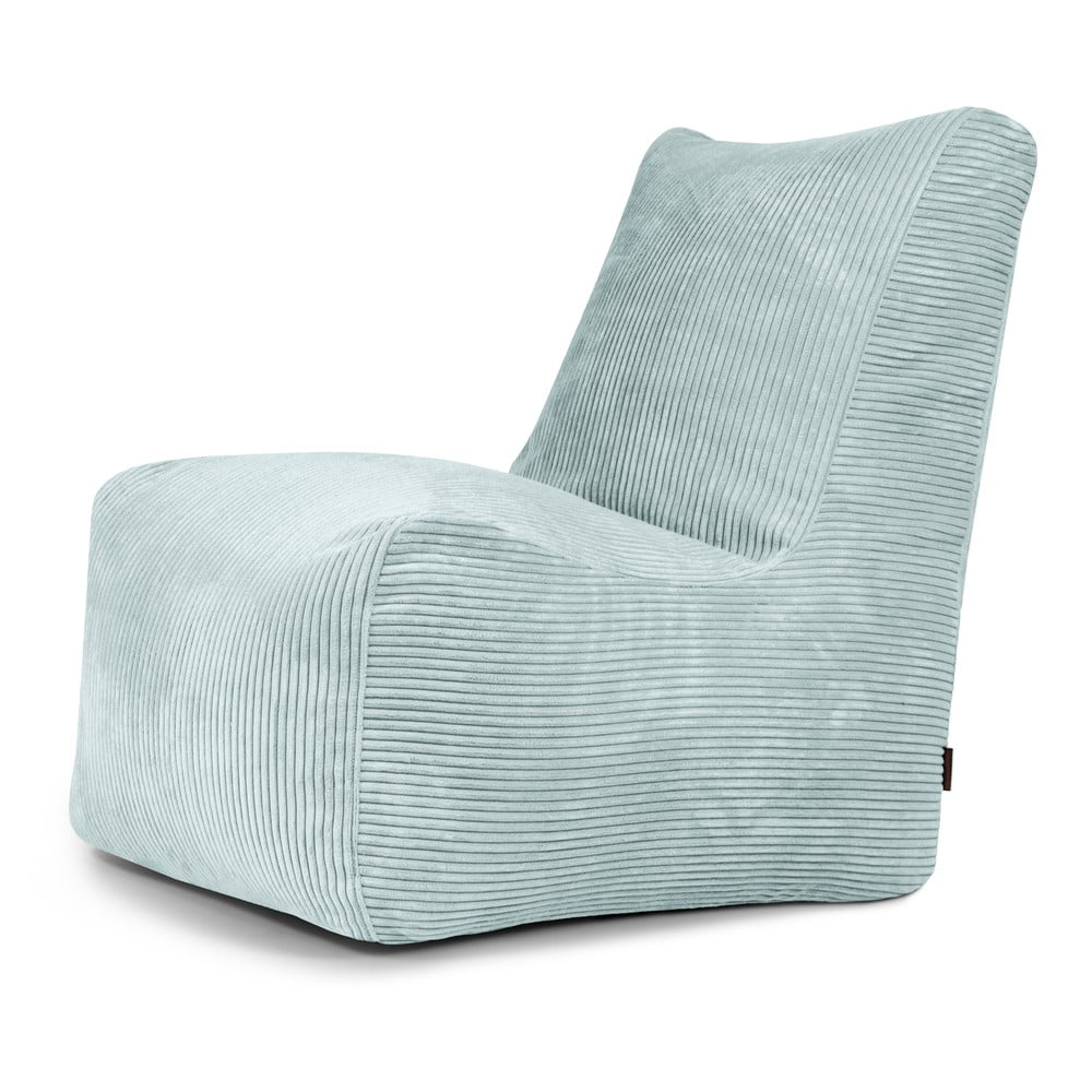 Mentazöld kordbársony babzsákfotel Seat Lounge – SLOWDOWN
