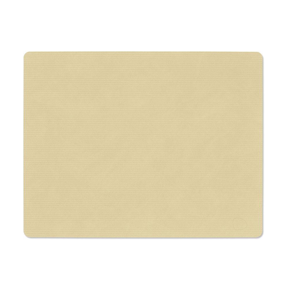 Öko bőr tányéralátét 35x45 cm Square L Corduroy – LIND DNA