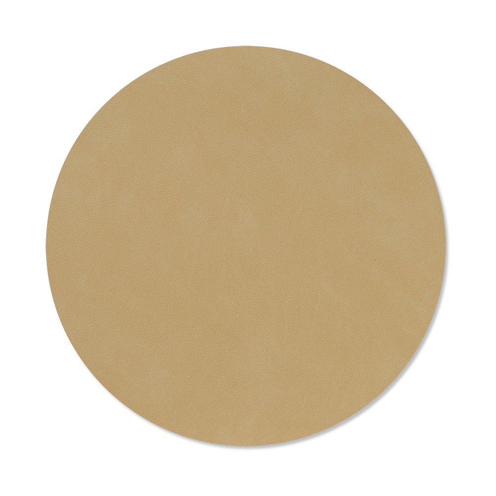 Öko bőr tányéralátét ø 30 cm Circle M Nupo – LIND DNA