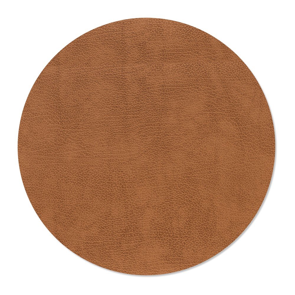 Öko bőr tányéralátét ø 40 cm Circle XL Bull – LIND DNA