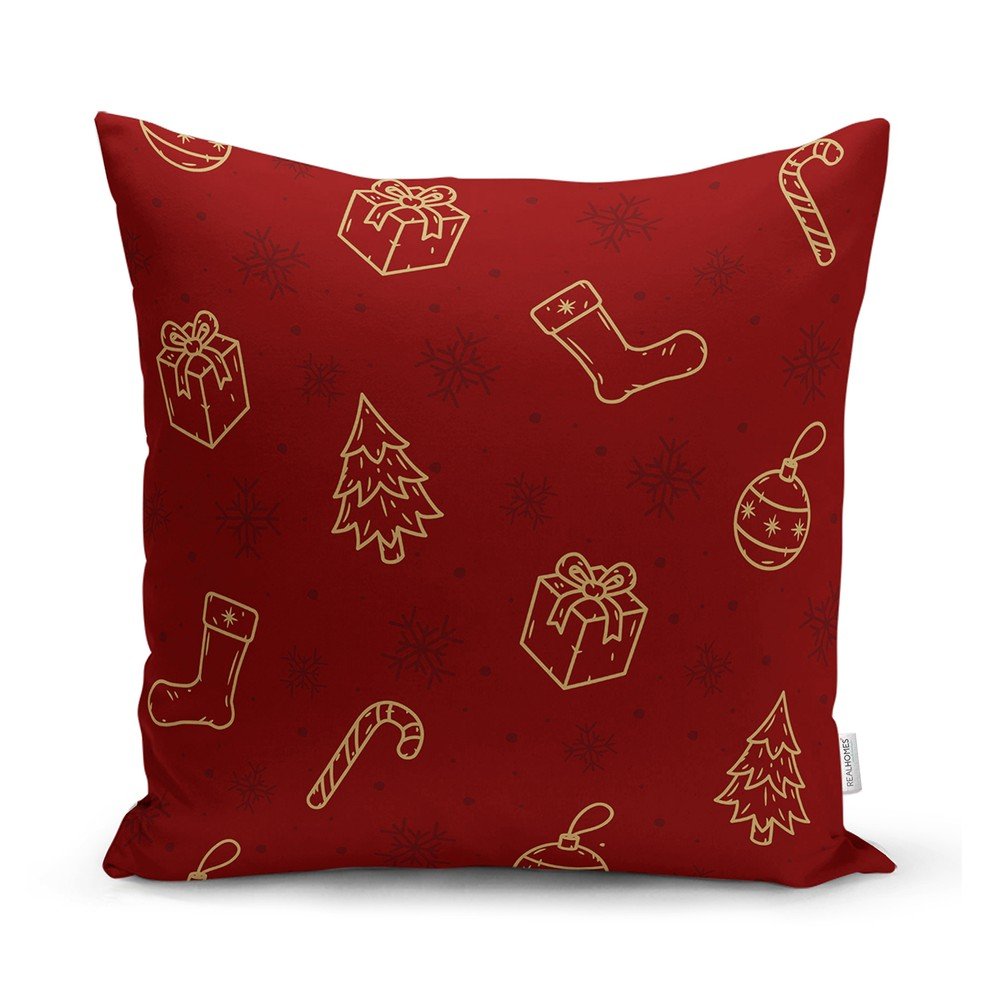 Párnahuzat karácsonyi mintával 43x43 cm – Mila Home