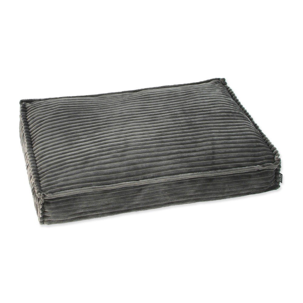 Sötétszürke matrac kutyáknak 80x50 cm Dog Fantasy Stripe – Plaček Pet Products