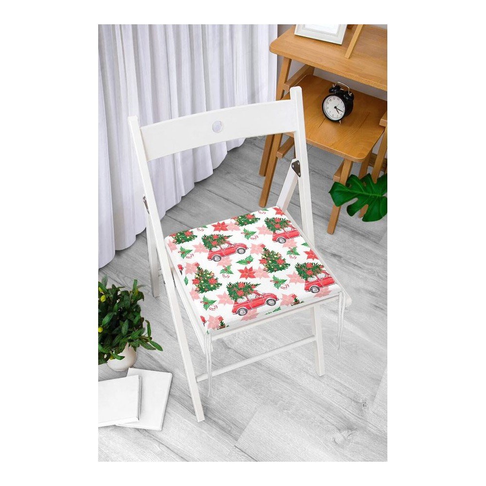 Székpárna karácsonyi mintával 40x40 cm Full Ride – Mila Home