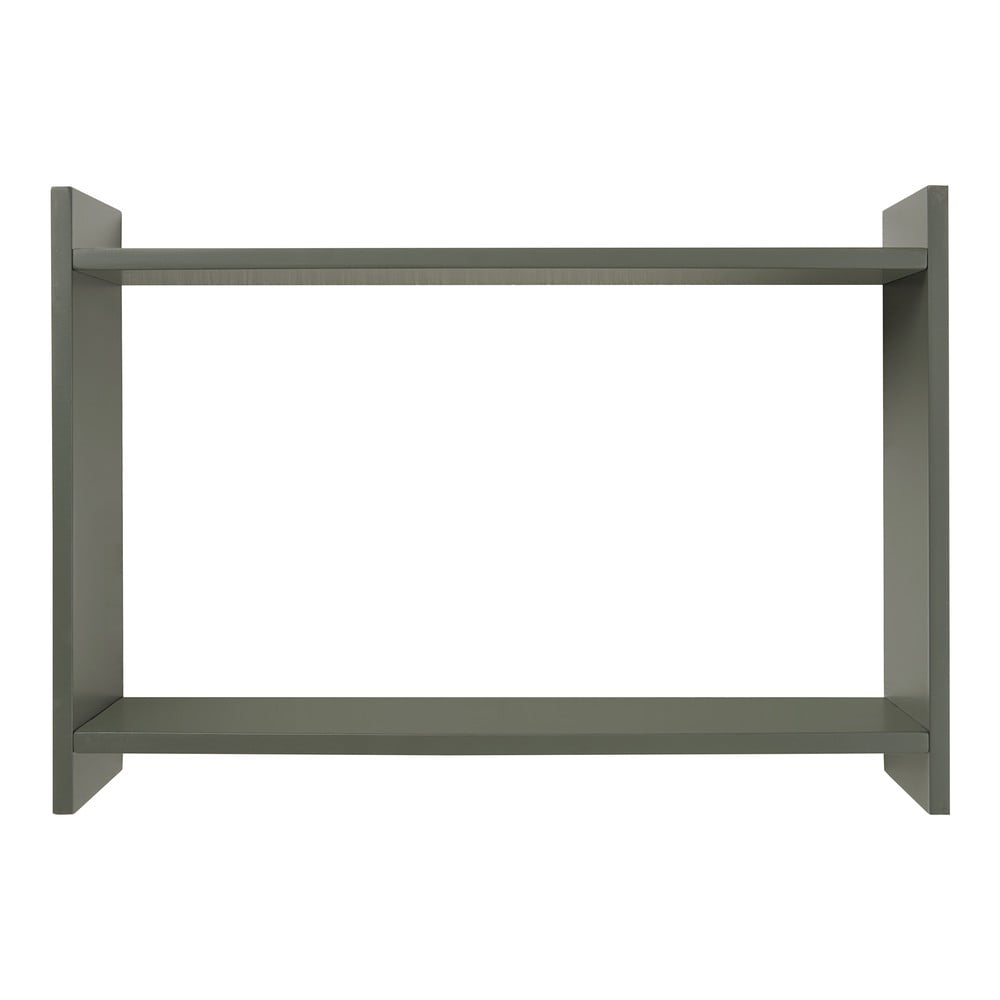 Szürkészöld többszintes fali polc 50 cm Bamberg – House Nordic