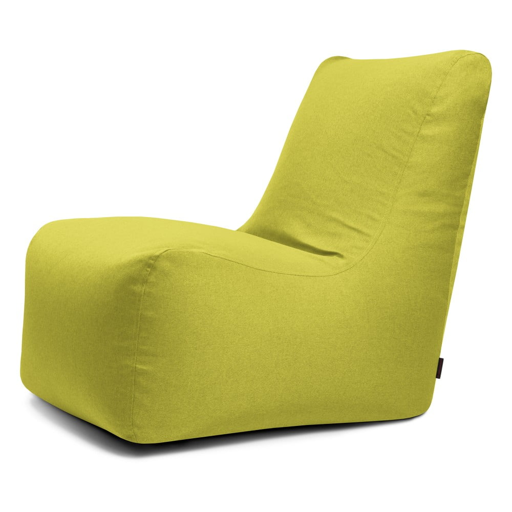 Zöld babzsákfotel Seat Lounge – SLOWDOWN