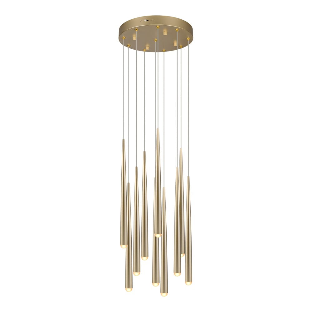 Aranyszínű LED függőlámpa ø 30 cm Cala – Trio Select